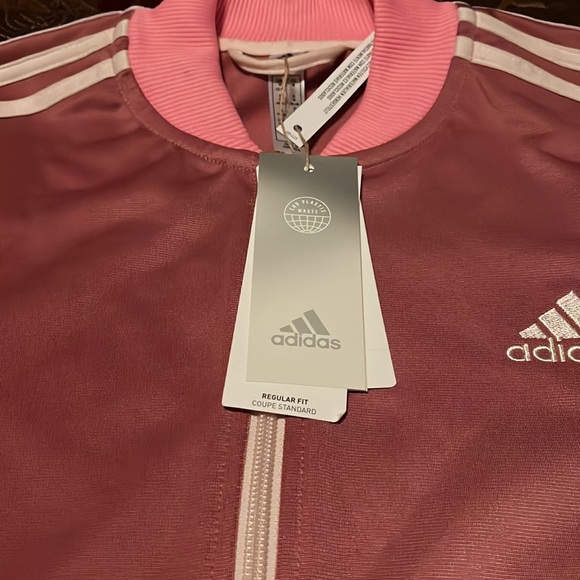 Adidas Three Stripes Full Zip Track Jacket. - Picture 4 of 7